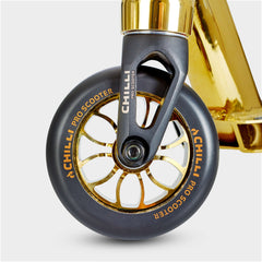 Chilli Reaper Stunt Scooter – Gold, Ages 8–12, Upgradable to 120mm