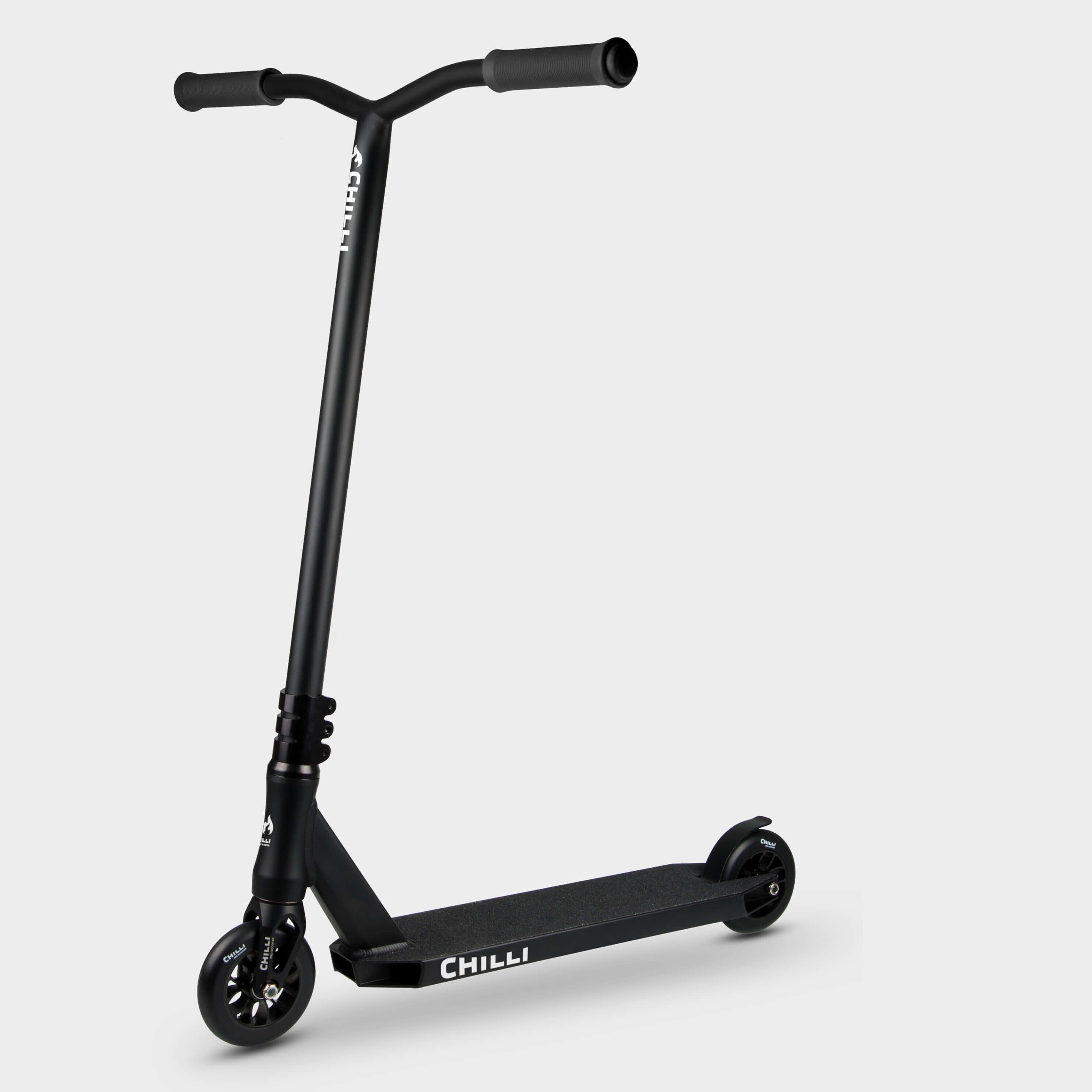 Chilli Reaper Stunt Scooter – Grim All Black, Ages 8–12