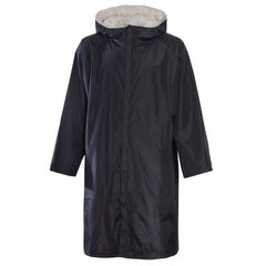 Changing Robe Kids' Unisex Hooded Coat Black Grey Windproof
