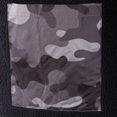 Changing Robe Kids' Unisex Hooded Coat Camouflage Black Windproof