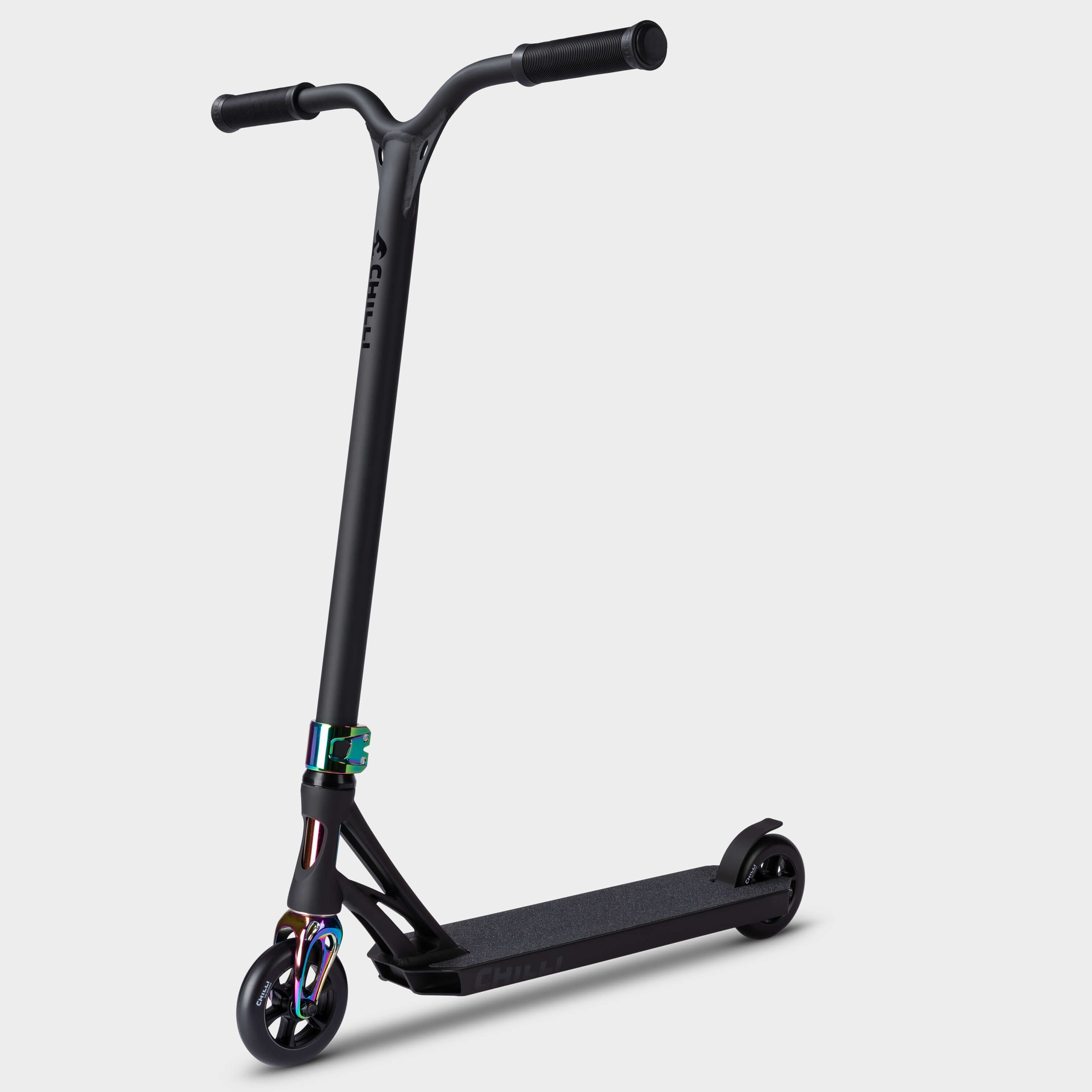 Chilli Beast V2 Stunt Scooter – Black Neochrome, Ages 8–12, 3.5kg