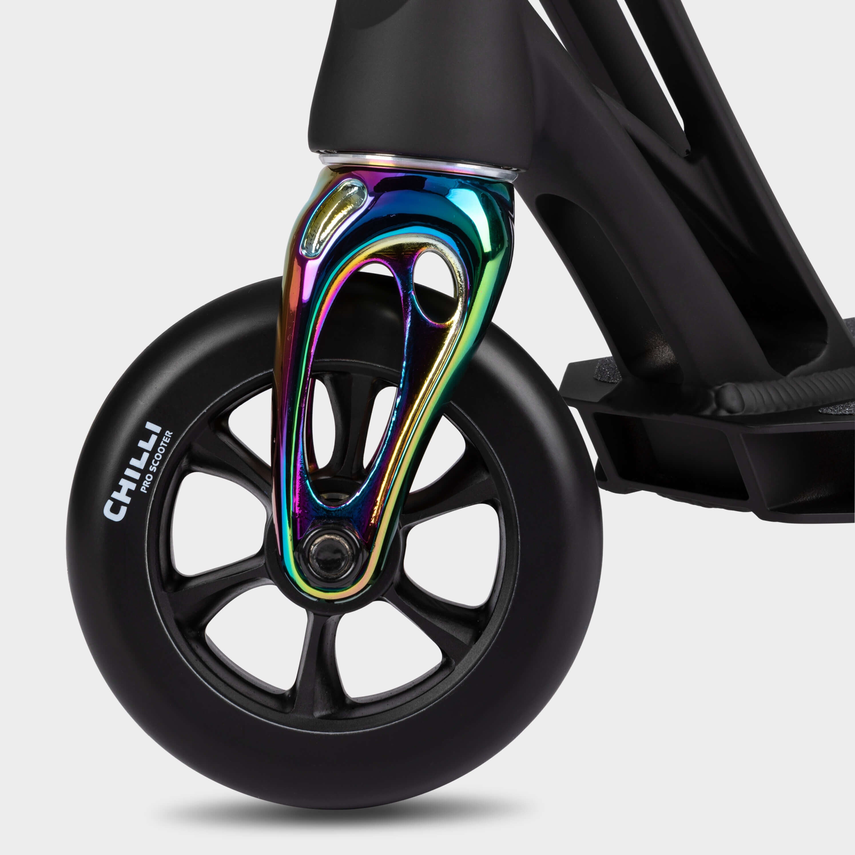 Chilli Beast V2 Stunt Scooter – Black Neochrome, Ages 8–12, 3.5kg
