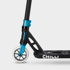 Chilli Ventus Pro Stunt Scooter – Black/White, 2.9kg Lightweight