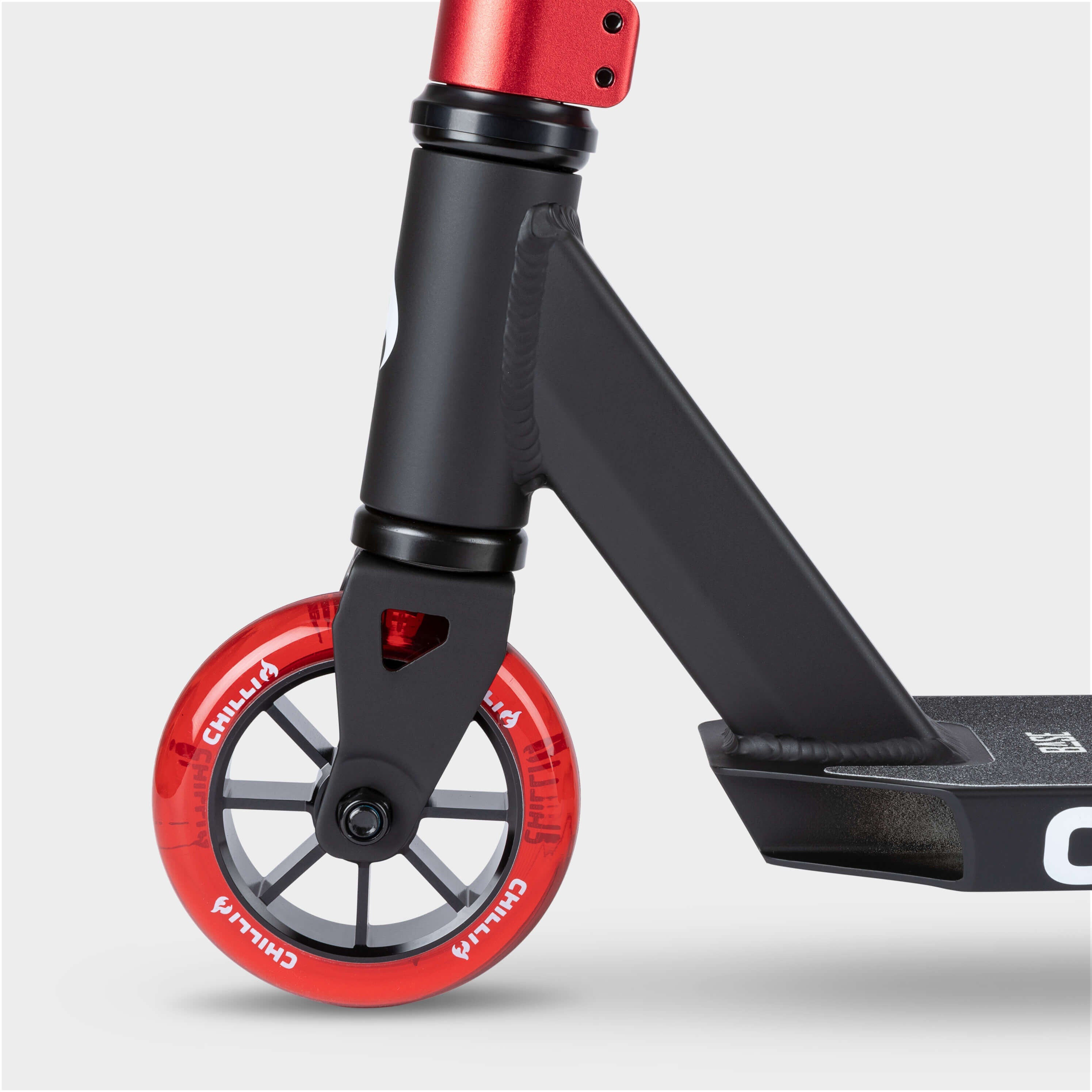 Chilli Base S Stunt Scooter – Red, Ages 5–9, 110mm Wheels