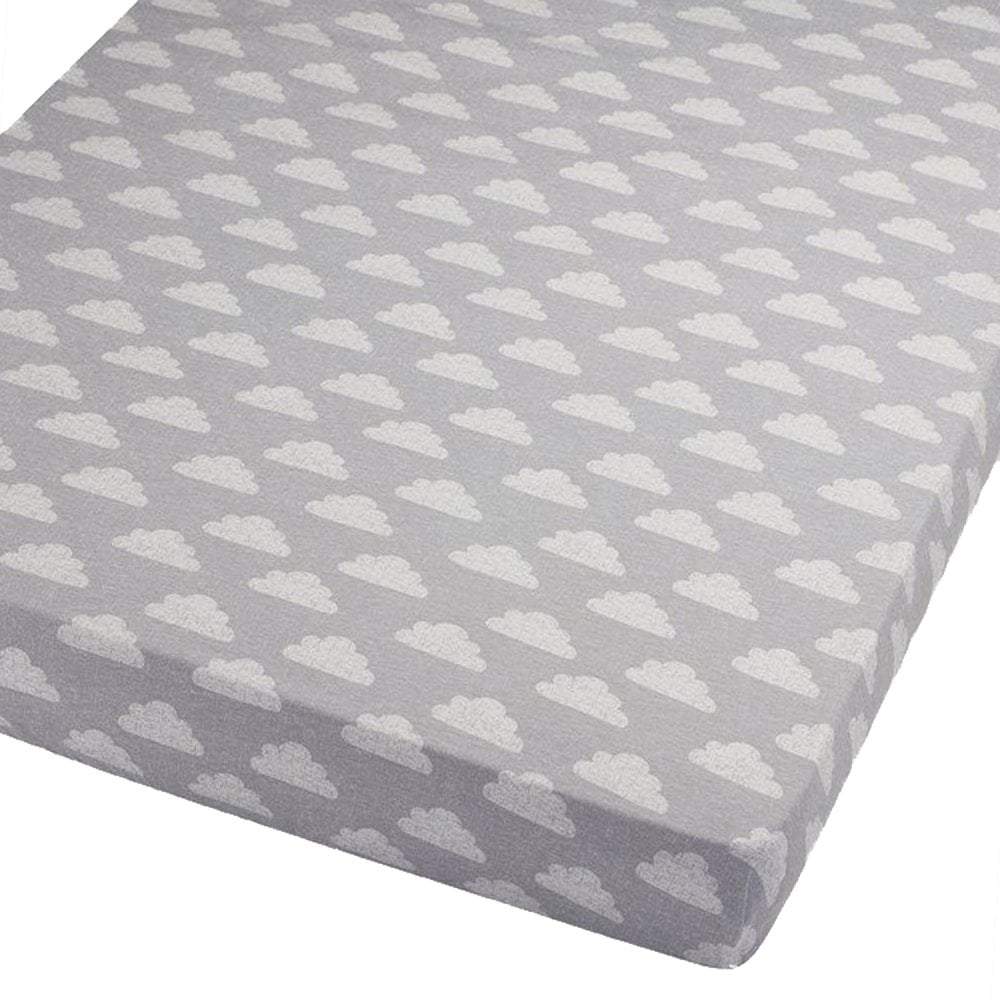 Cot Fitted Sheets 120x60cm – 100% Cotton, Pack of 4