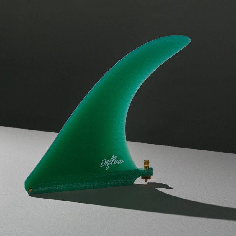Deflow Cream Longboard Single Fin, Fibreglass, 7.5 to 10.5in