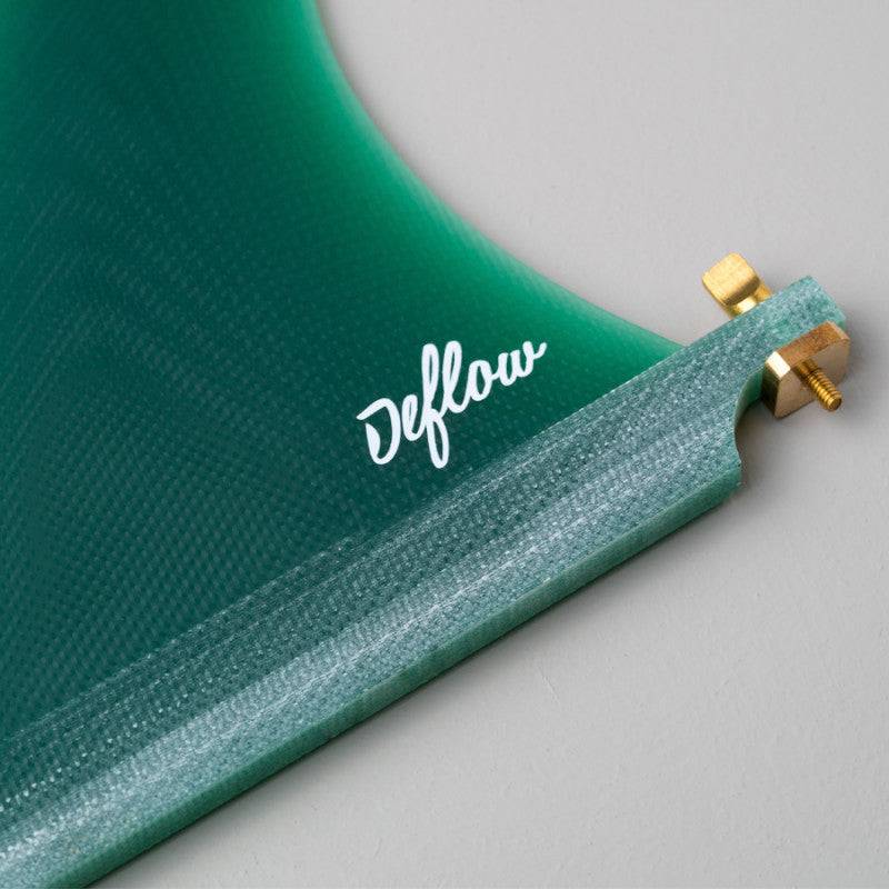 Deflow Cream Longboard Single Fin, Fibreglass, 7.5 to 10.5in