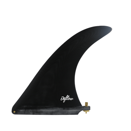 Deflow Mini Cream Longboard Fin, Single Fin