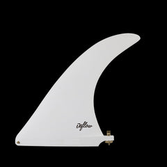 Deflow Cream Longboard Single Fin, Fibreglass, 7.5 to 10.5in