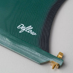 Deflow Cream Longboard Single Fin, Fibreglass, 7.5 to 10.5in