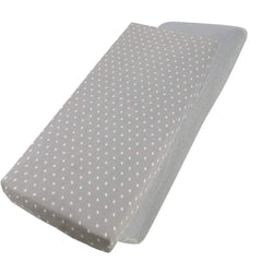 Crib Fitted Sheets 40x90cm – Jersey Cotton, Pack of 2