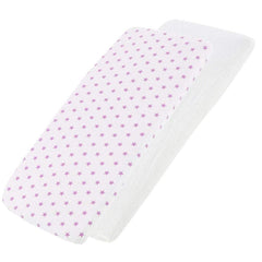 Crib Fitted Sheets 40x90cm – Jersey Cotton, Pack of 2