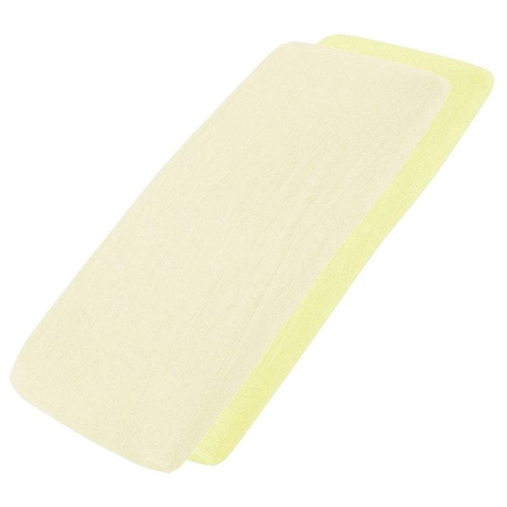 Crib Fitted Sheets 40x90cm – Jersey Cotton, Pack of 4