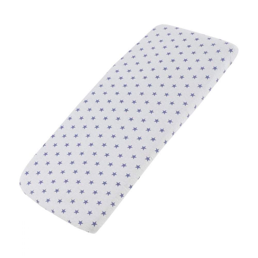 Crib Fitted Sheets 40x90cm – Jersey Cotton, Pack of 4