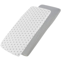 Crib Fitted Sheets 40x90cm – Jersey Cotton, Pack of 4