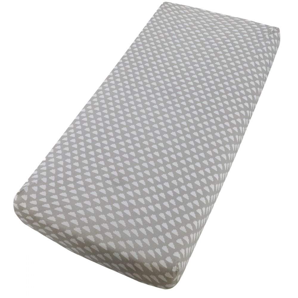 Crib Fitted Sheets 40x90cm – Jersey Cotton, Pack of 4