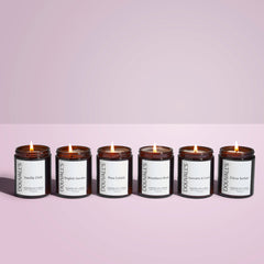 Eco Soy Wax Candle 180g – Hand Poured in England, Five Scents