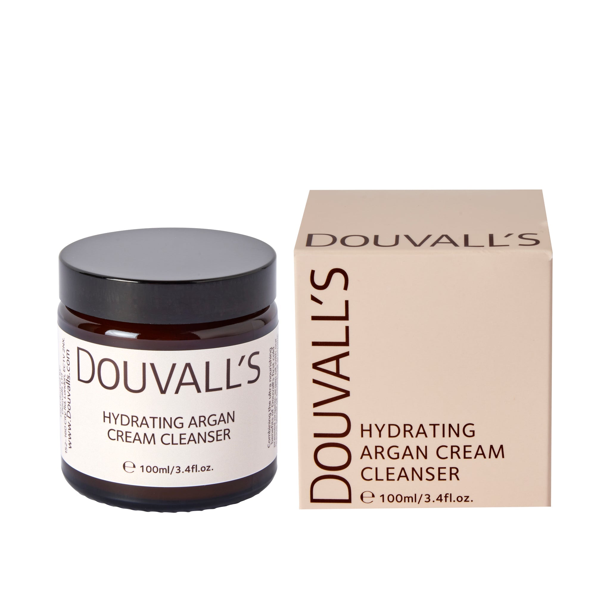 Argan Nourishing Cream Cleanser 100g – Cleanse, Tone & Gently Exfoliate