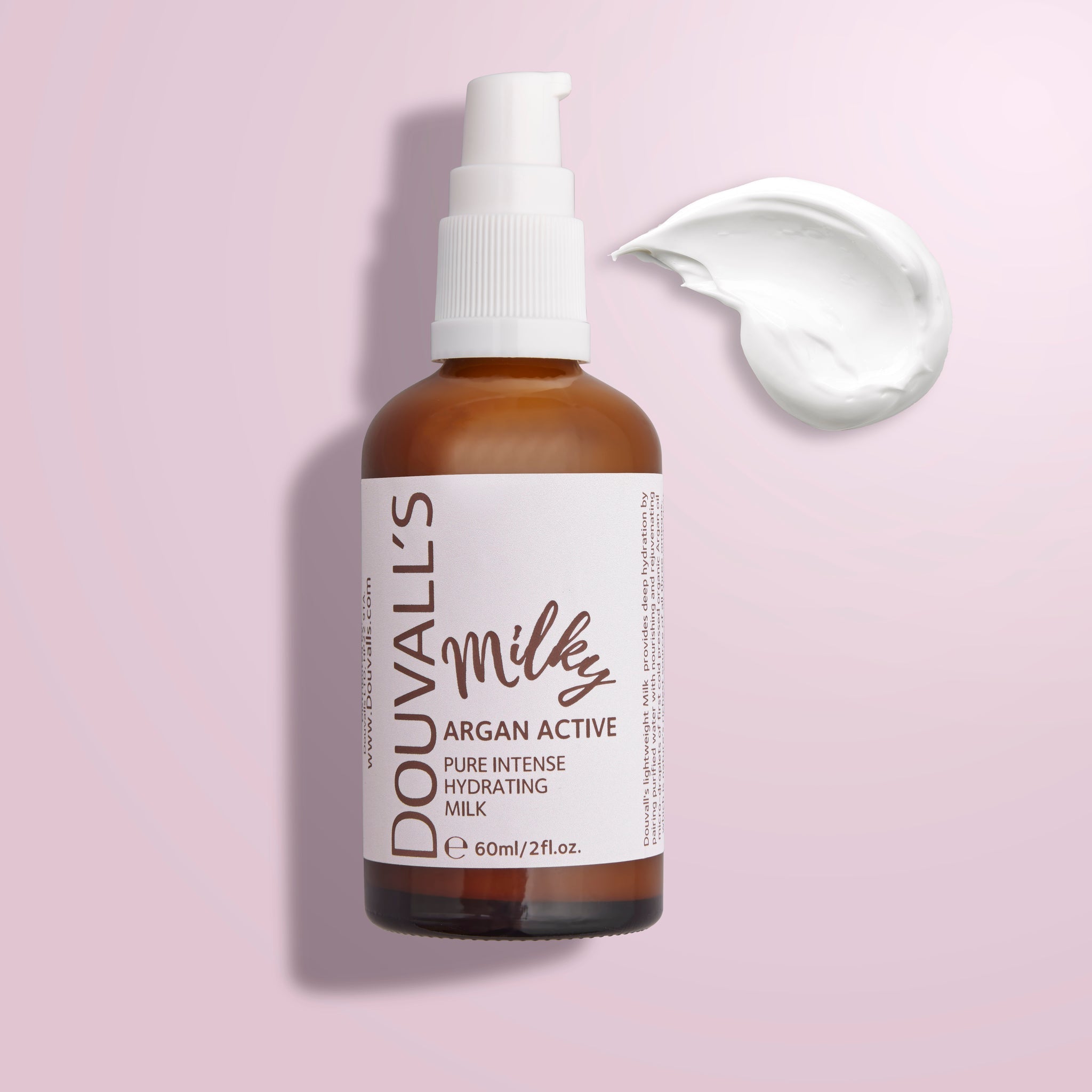 Milky Argan Active Moisturiser – Lightweight Hydrating Milk, 15ml or 60ml