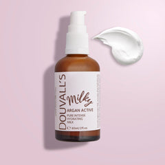 Milky Argan Active Moisturiser – Lightweight Hydrating Milk, 15ml or 60ml