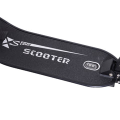 HOMCOM Folding Kick Scooter – Adjustable Height, Dual Suspension & Rear Brake