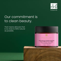 Detoxifying & Brightening Pink Clay 10 Minute Face Mask 50ml