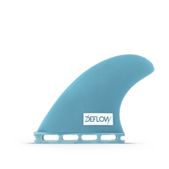 Deflow Asym Surfboard Fins for Asymmetrical Boards, Fibreglass