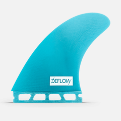 Deflow Asym Surfboard Fins for Asymmetrical Boards, Fibreglass