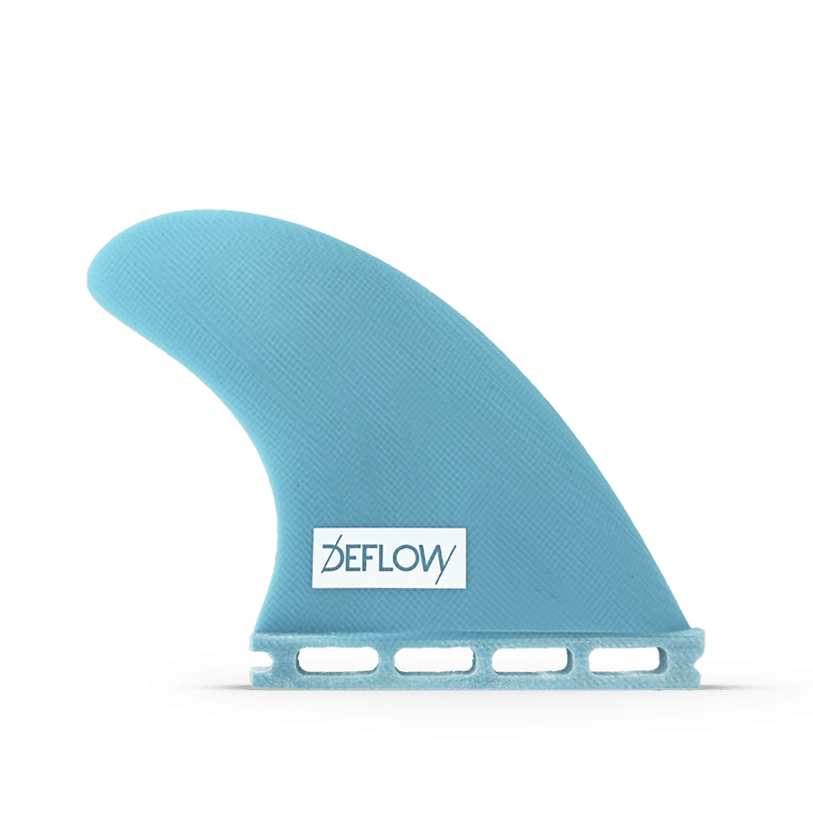 Deflow Asym Surfboard Fins for Asymmetrical Boards, Fibreglass