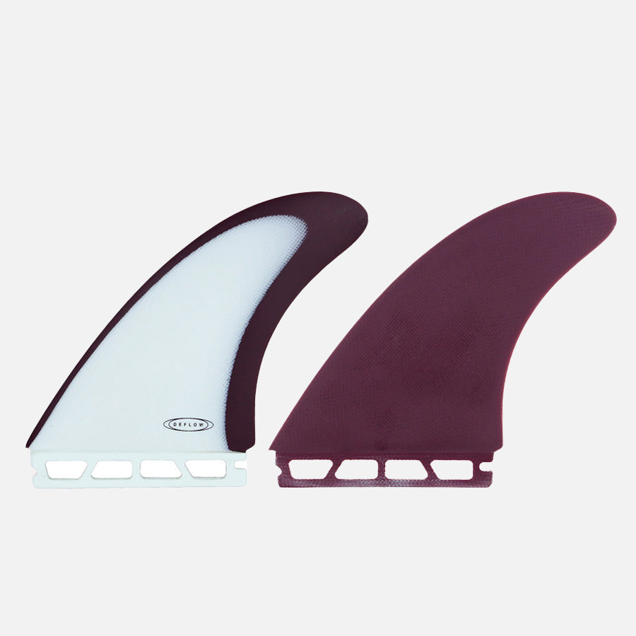 Deflow Duette Twin Fins, Fibreglass