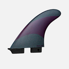 Deflow Fusion Thruster Fins, Carbon Three-Fin Set