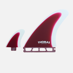 Deflow Thomas Bexon Twinzer Fin Set, Fibreglass