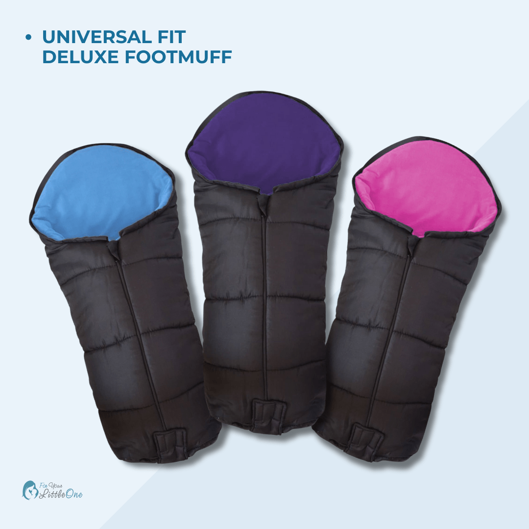 Deluxe Pushchair Footmuff – Universal Cosy Toes, Eight Colours