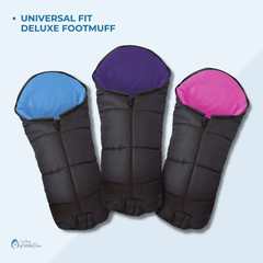 Deluxe Pushchair Footmuff – Universal Cosy Toes, Eight Colours