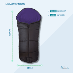 Deluxe Pushchair Footmuff – Universal Cosy Toes, Eight Colours