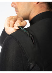 Vissla Men's New Seas 4/3mm V-Zip Wetsuit, Full Suit