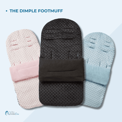 Dimple Pushchair Footmuff – Universal, Fits All Prams & Buggies