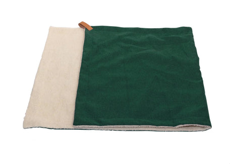 Ralph & Co Richmond Green Stonewashed & Sherpa Dog Blanket