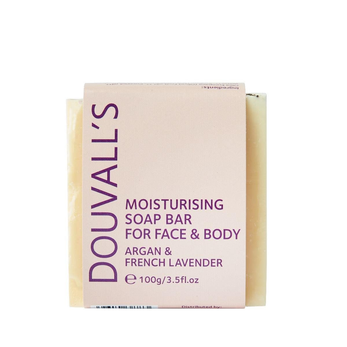 Organic Argan Cleansing Soap 100g – Face, Body & Hair Bar, Three Scents
