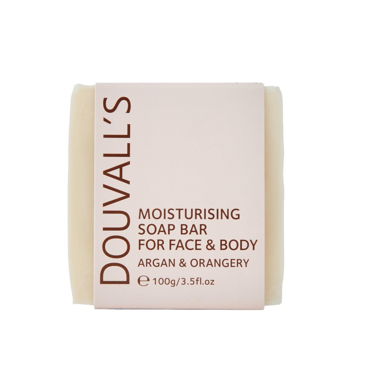 Organic Argan Cleansing Soap 100g – Face, Body & Hair Bar, Three Scents