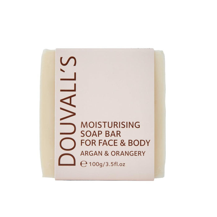 Organic Argan Cleansing Soap 100g, Face, Body & Hair Bar, Three Scents, Argan & Orangery