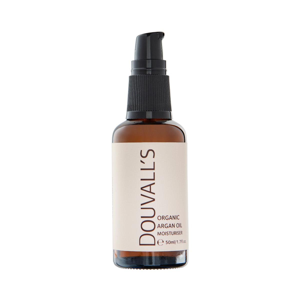 Organic Cold Pressed Argan Oil 50ml Pump – Pure Moroccan Oil for Skin & Hair