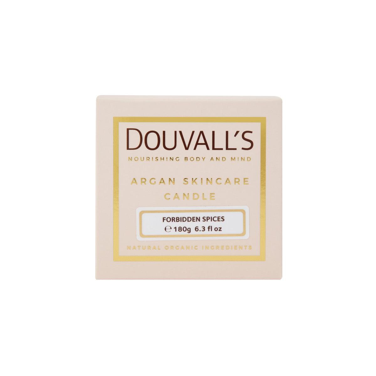 Argan Massage Candle 180g – Forbidden Spices, Ylang Ylang & Geranium