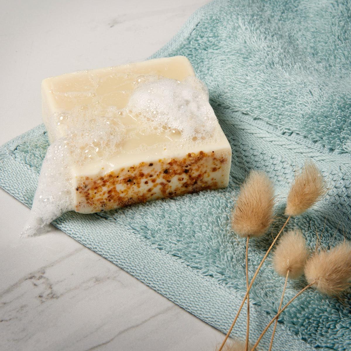 Organic Argan Cleansing Soap 100g – Face, Body & Hair Bar, Three Scents