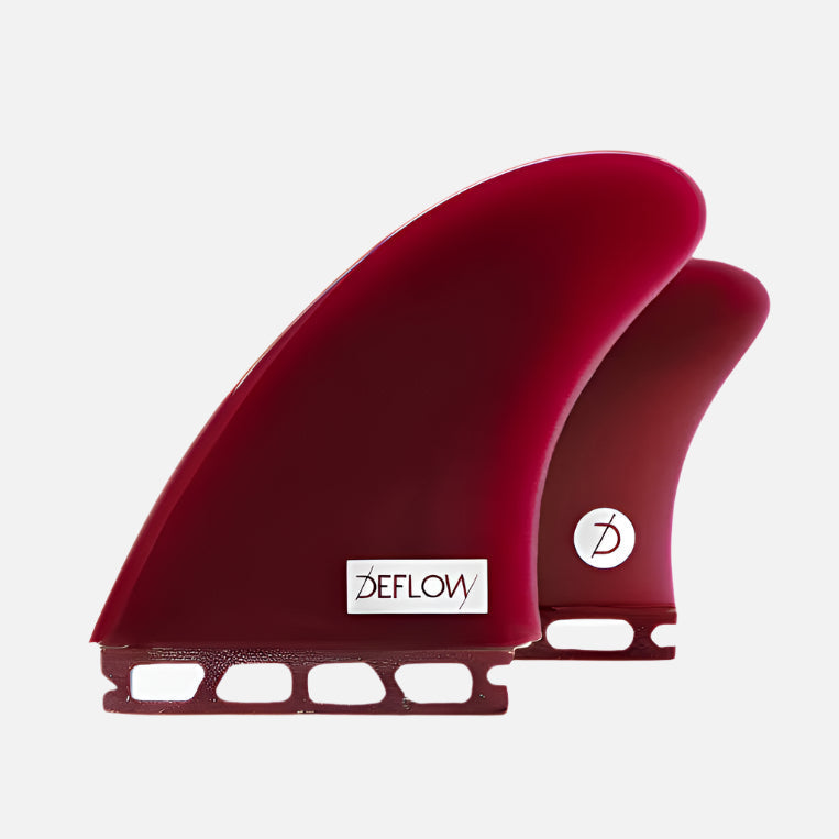 Deflow Driver Quad Surfboard Fins, Four-Fin Set