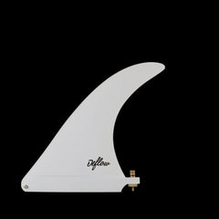 Deflow Mini Cream Longboard Fin, Single Fin
