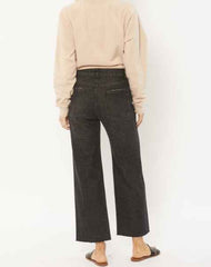 Amuse Society Women's Gabi Cropped Flare Jeans, Non-Stretch Cotton