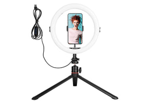 Bluetooth LED Ring Light for Smartphones