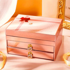 20-Piece True Love Deer Makeup Gift Set – Nude Orange & Pink Tones