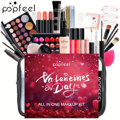 POPFEEL Valentine’s Day Makeup Gift Set – All-in-One Beauty Collection